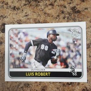 Luis Robert Rookie Card. 2020 Topps BL